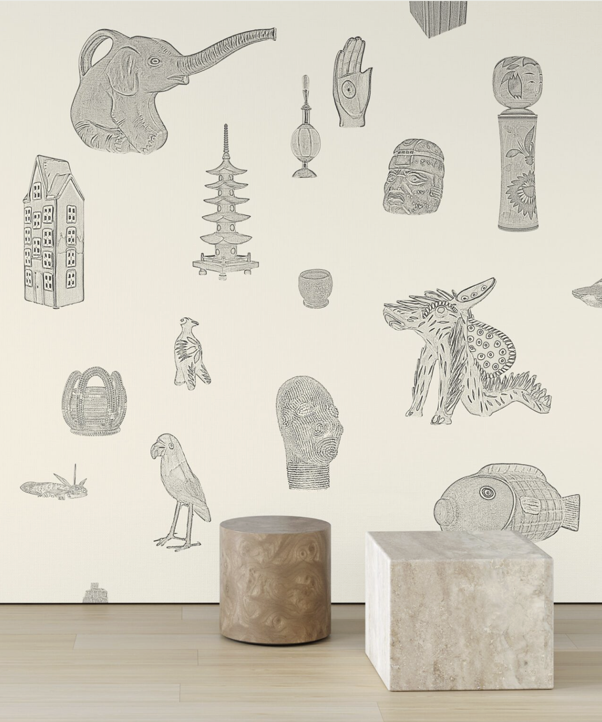 PARTICULAIRE par Calico Wallpaper