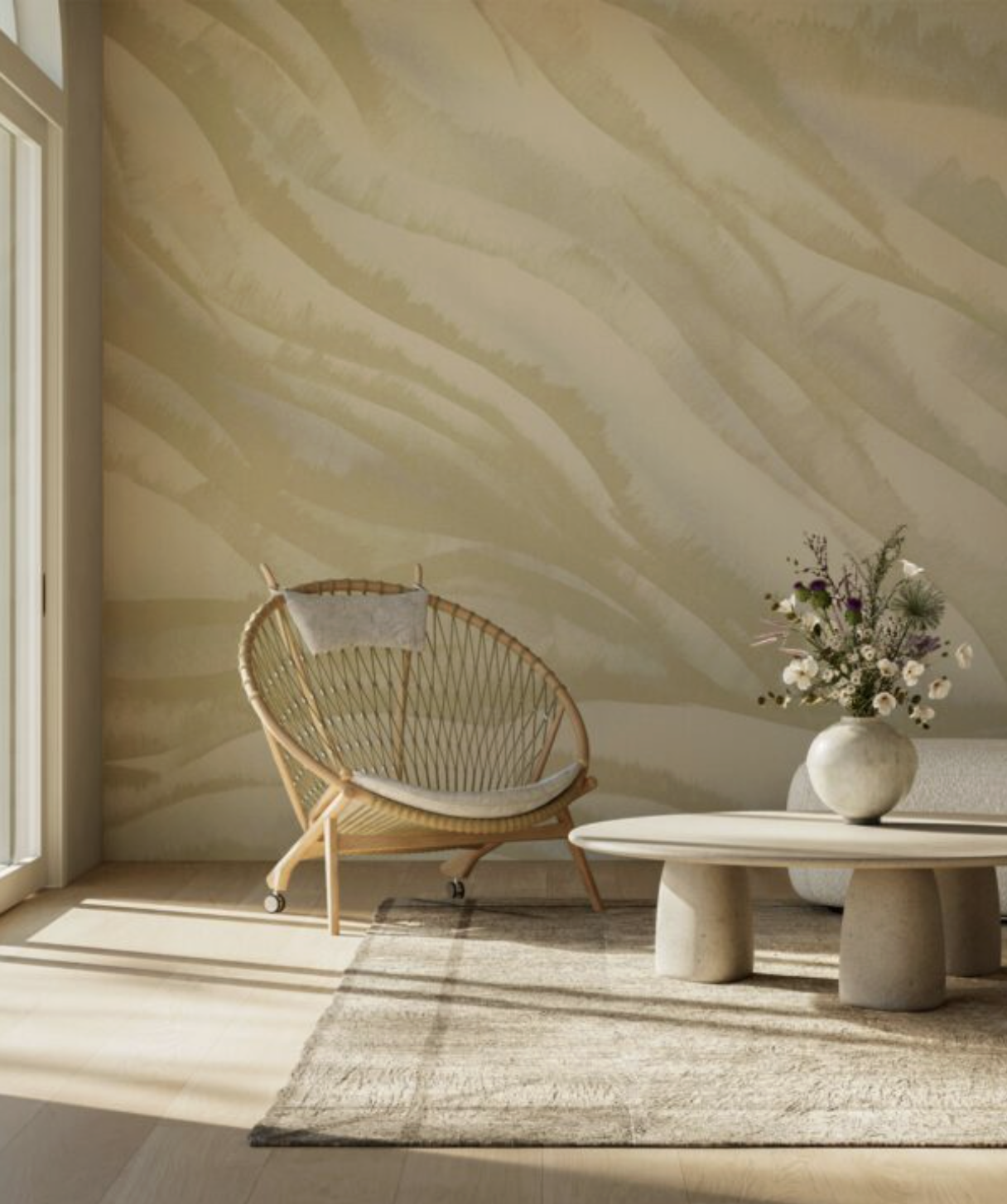 SINGING SAND par Calico Wallpaper