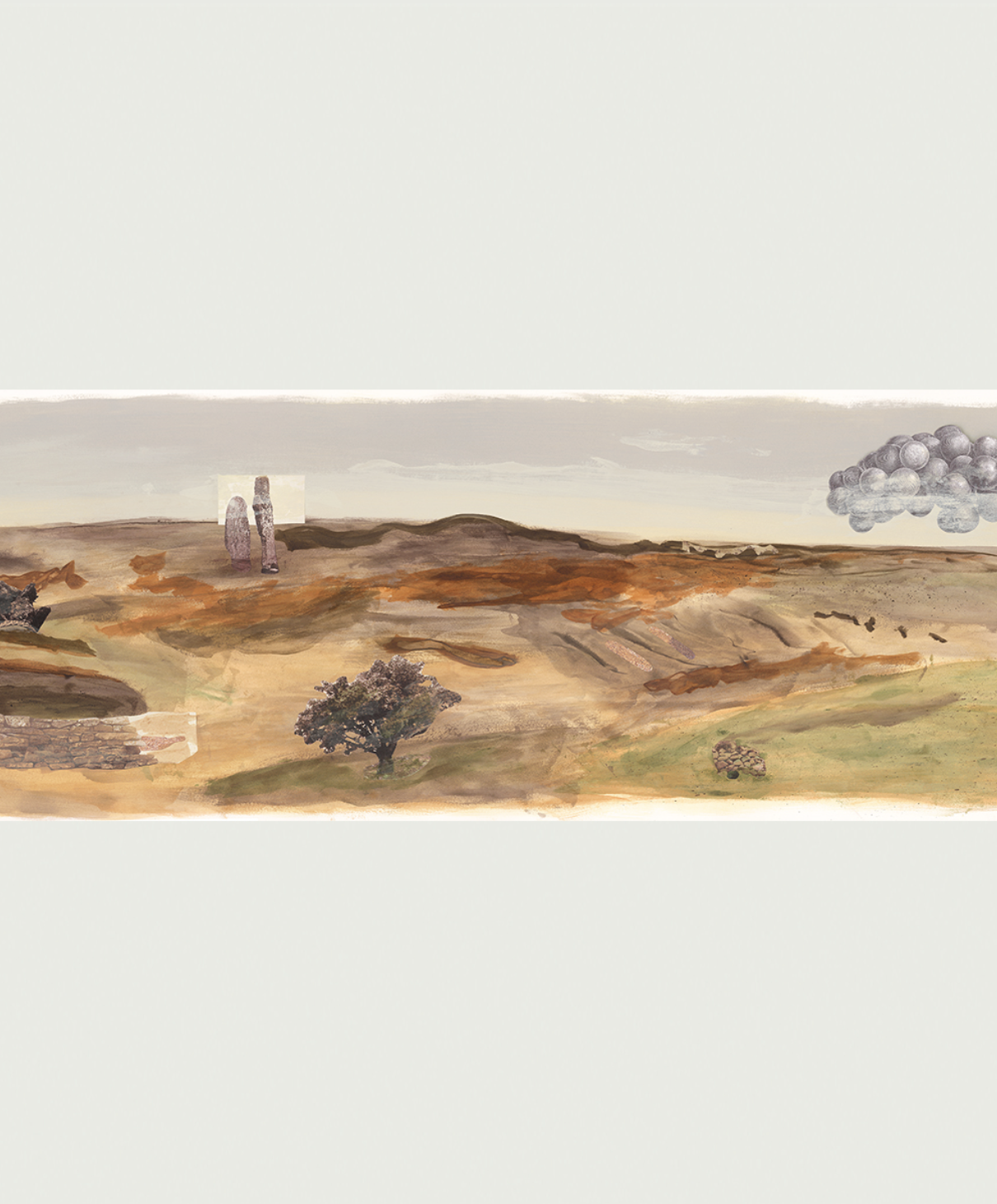 WOODLANDS FIELDS MOORS par Calico Wallpaper