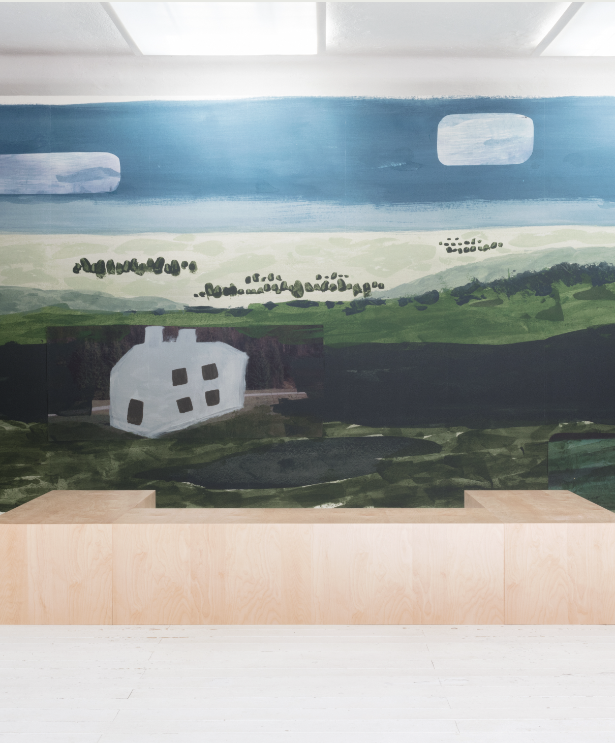 WOODLANDS FIELDS MOORS par Calico Wallpaper