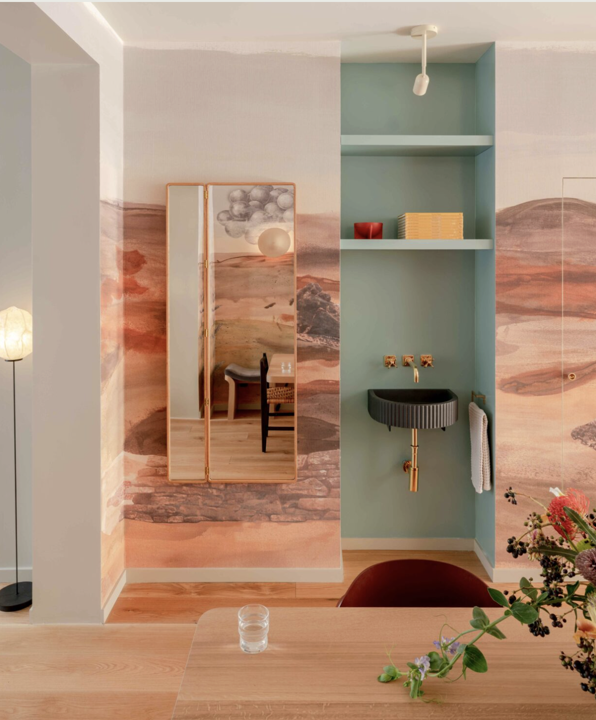 WOODLANDS FIELDS MOORS par Calico Wallpaper