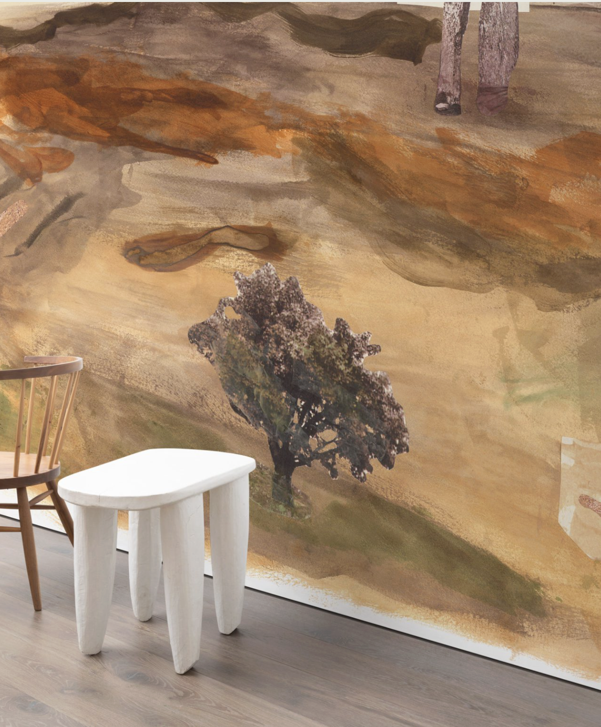 WOODLANDS FIELDS MOORS par Calico Wallpaper