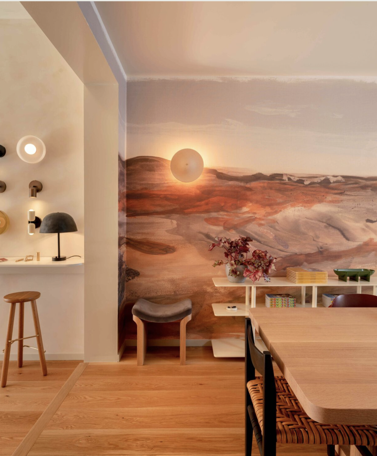 WOODLANDS FIELDS MOORS par Calico Wallpaper