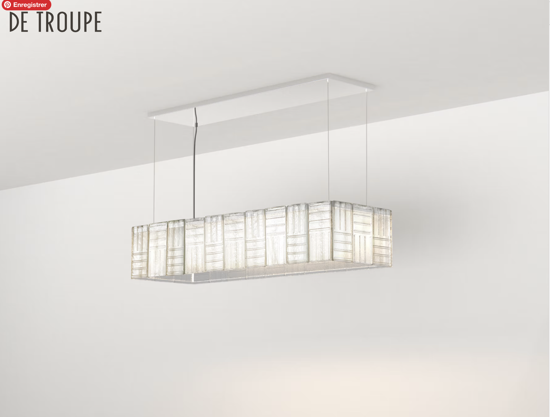 CANALE CHANDELIER par De Troupe