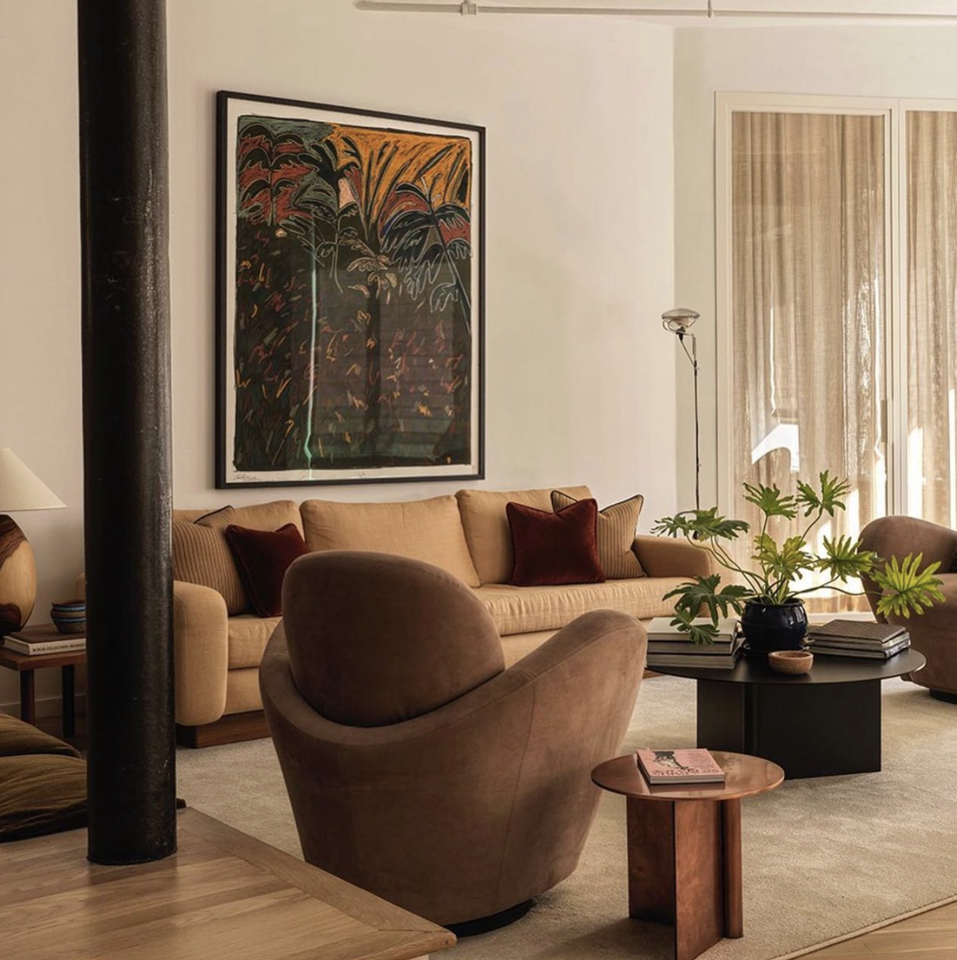 CHENE SIDE TABLE par De Troupe