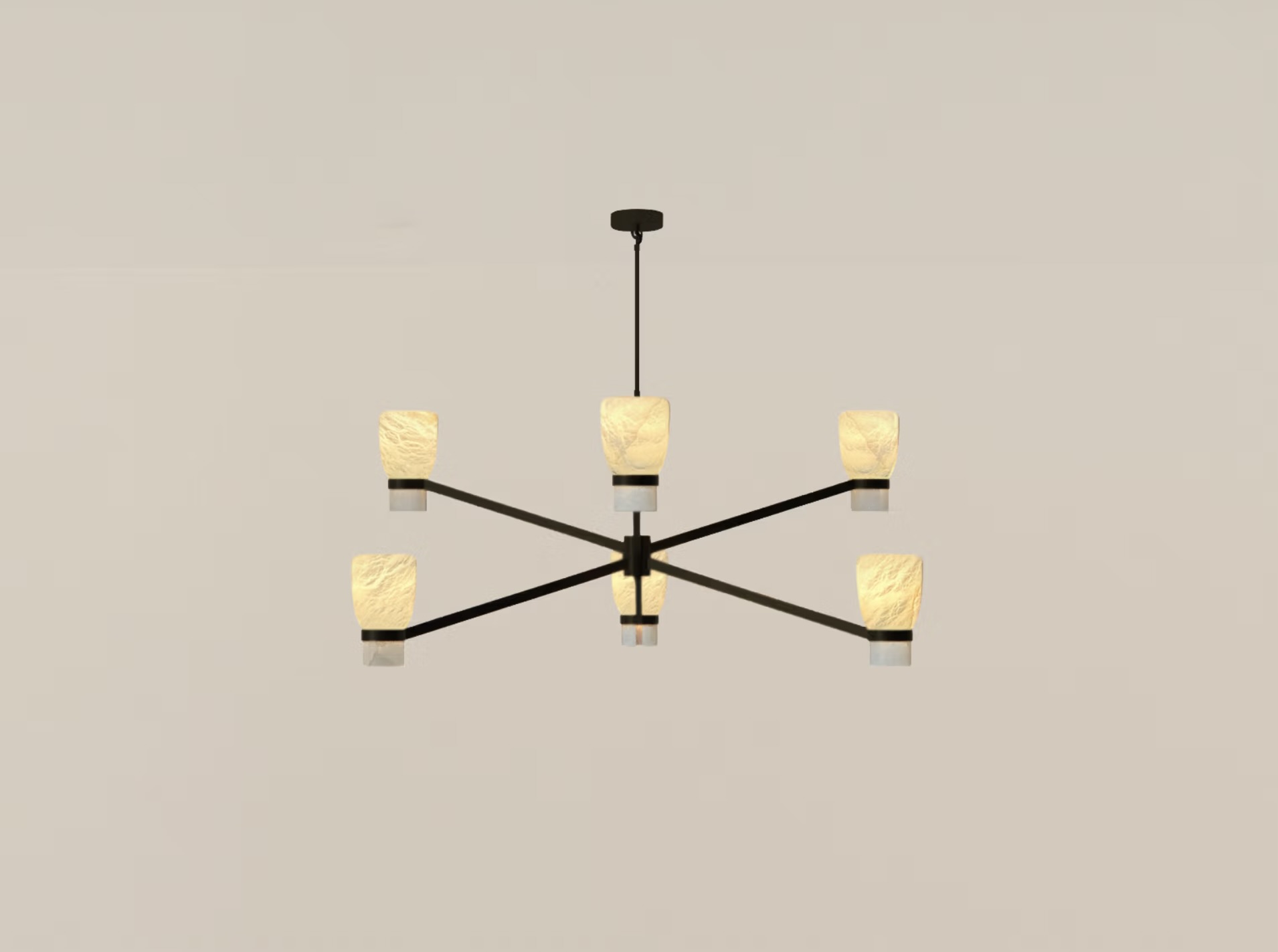EDITION NO.1 - SMALL CHANDELIER par De Troupe
