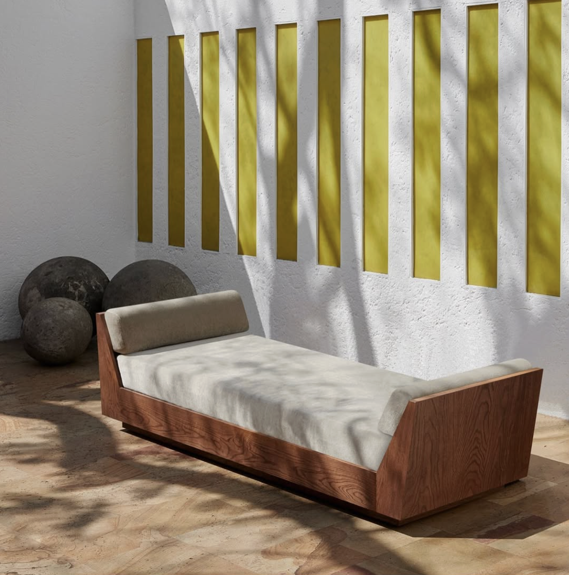 PEDREGAL DAYBED par De Troupe