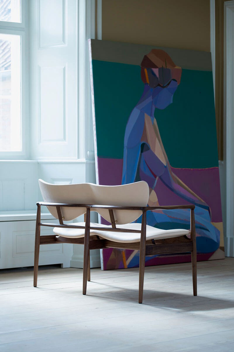 48 SOFA BENCH par Finn juhl