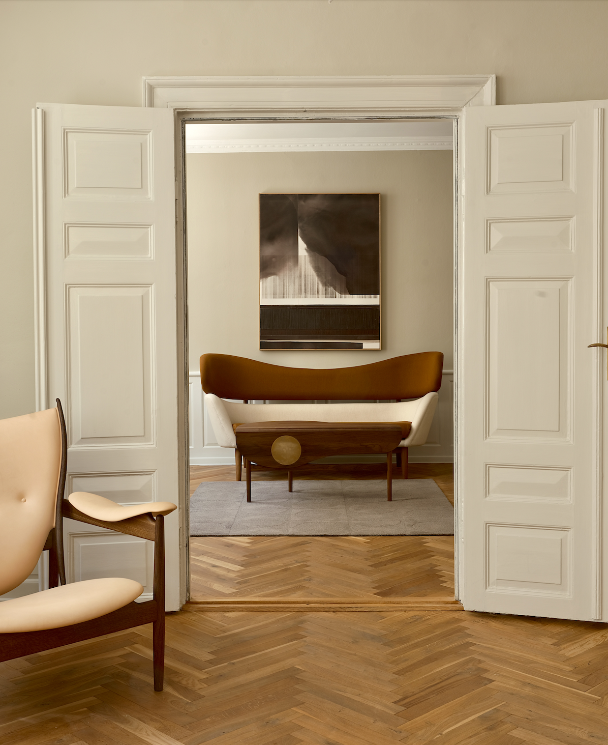 BAKER SOFA par Finn juhl