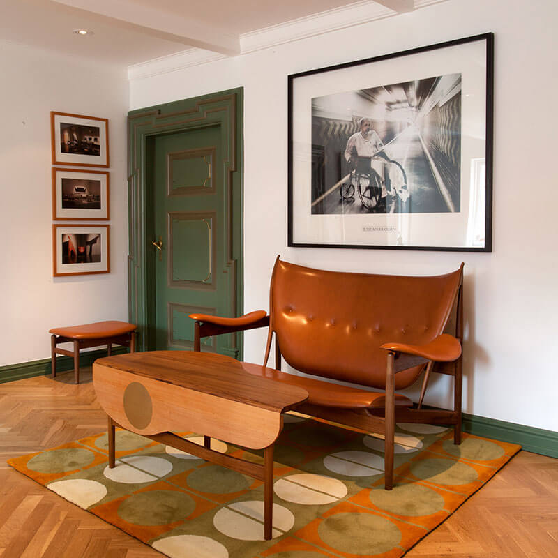 BUTTERFLY TABLE par Finn juhl