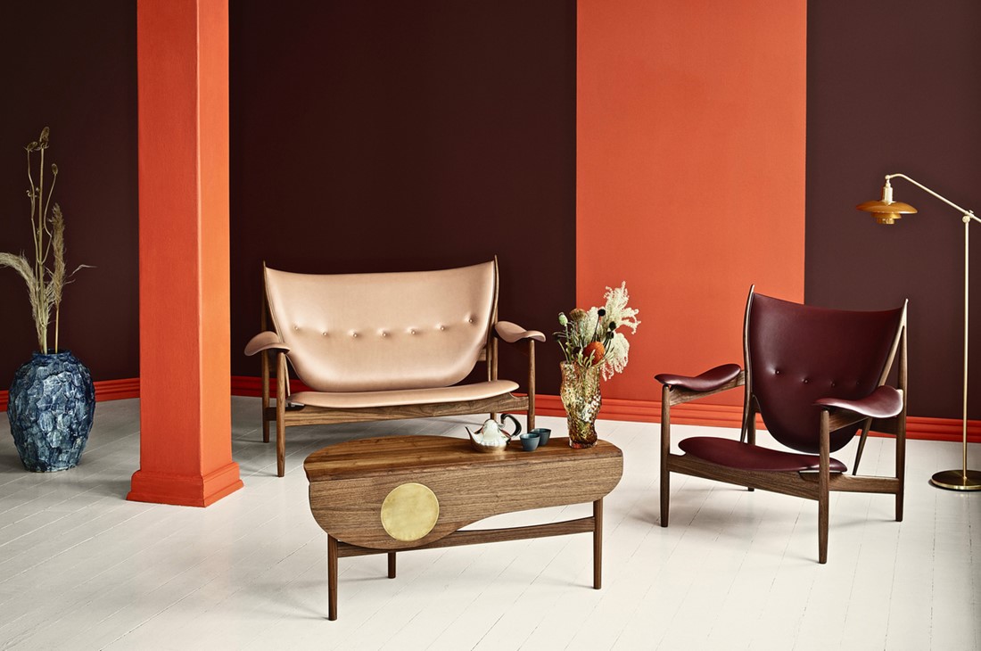 BUTTERFLY TABLE par Finn juhl