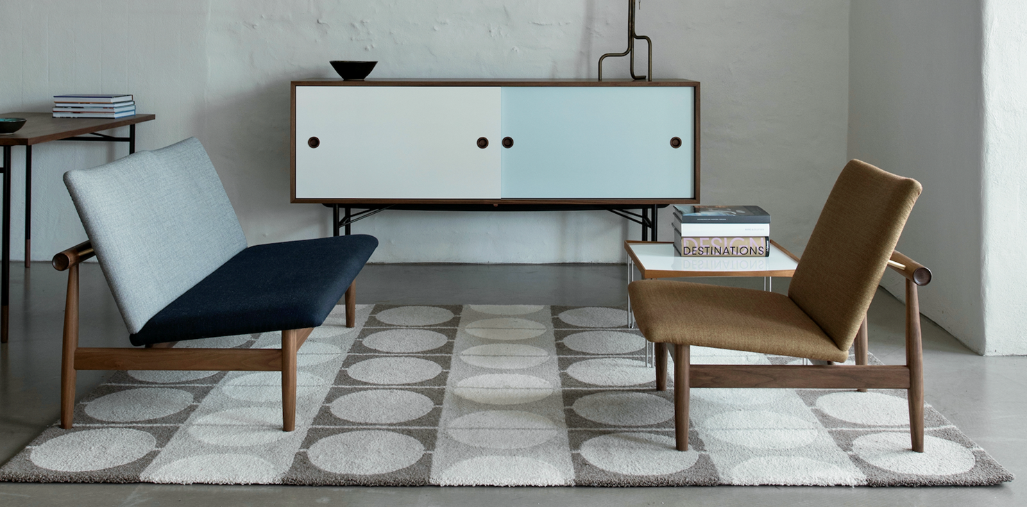 CIRCLE RUG par Finn juhl