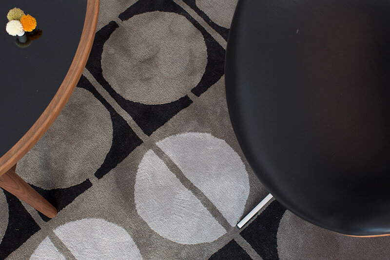 CIRCLE RUG par Finn juhl