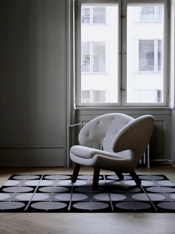 CIRCLE RUG par Finn juhl