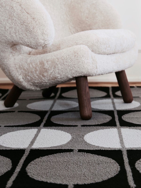 CIRCLE RUG par Finn juhl