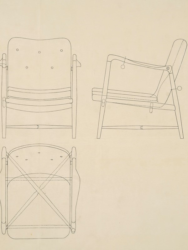 FIREPLACE CHAIR par Finn juhl