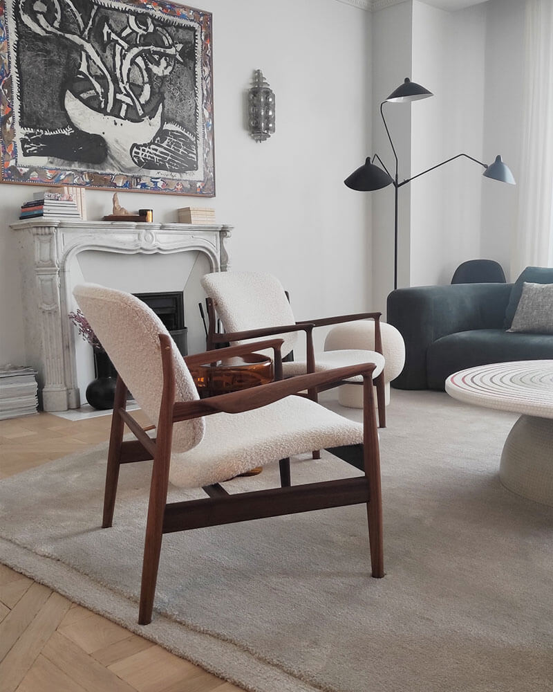 FRANCE CHAIR par Finn juhl