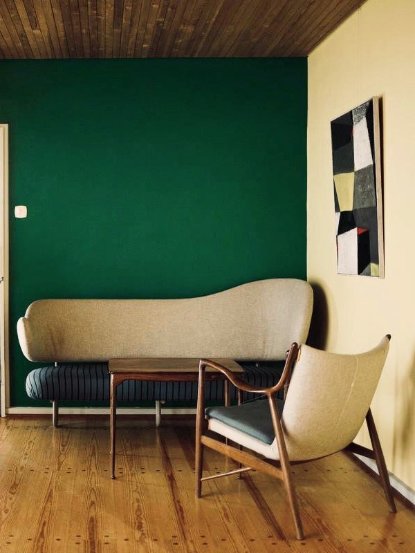 WALL SOFA par Finn juhl