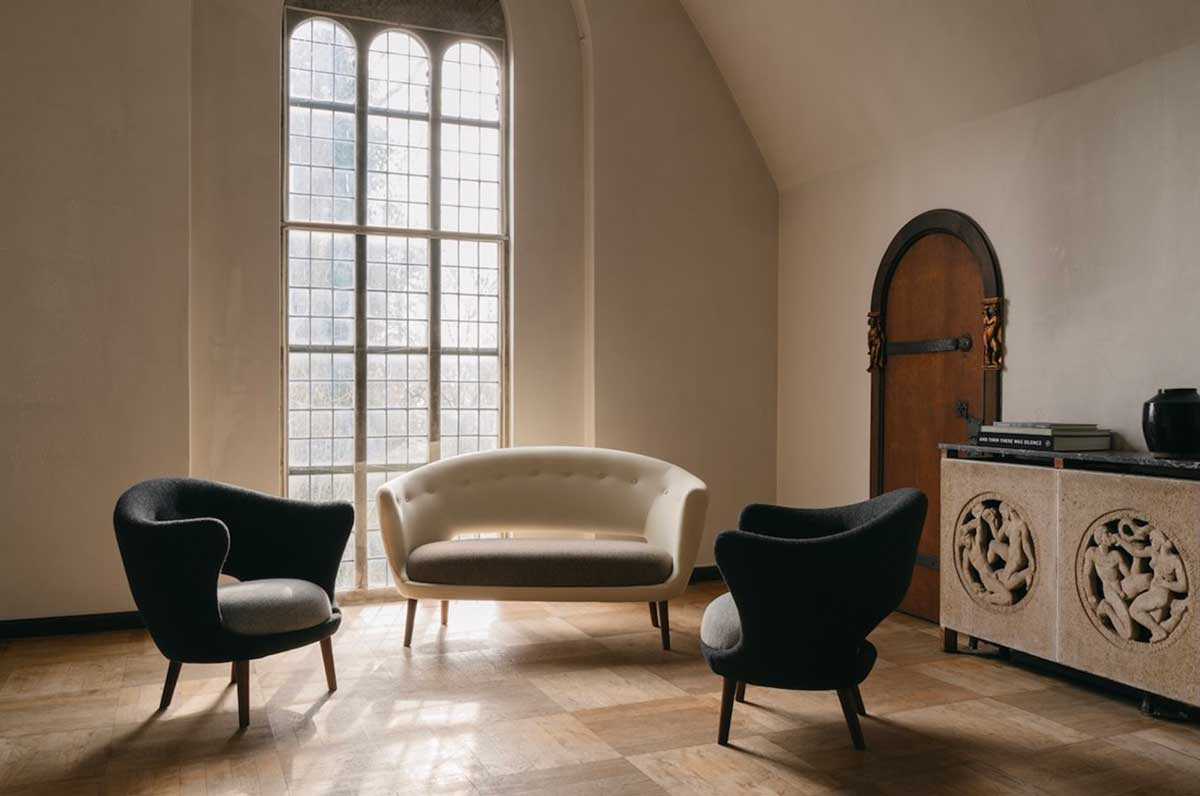 WILLADSEN SOFA par Finn juhl