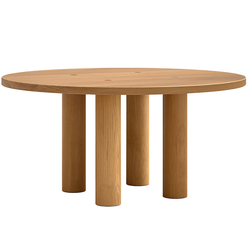 COLUMN DINING TABLE - CENTRAL LEG / ROUND par Fort Standard