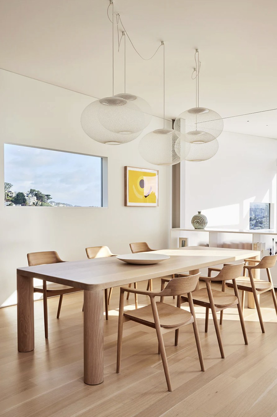COLUMN DINING TABLE - CORNER LEG par Fort Standard