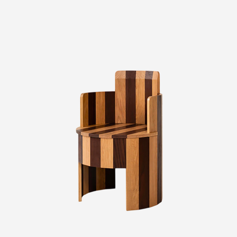 COOPERAGE CHAIR - UNUPHOLSTERED par Fort Standard