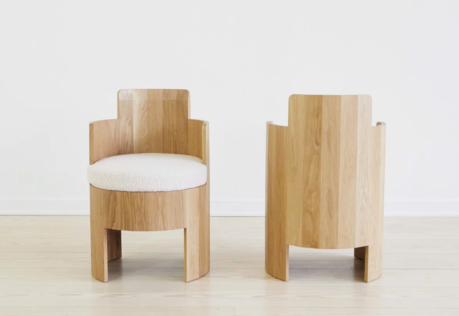 COOPERAGE CHAIR - UPHOLSTERED par Fort Standard