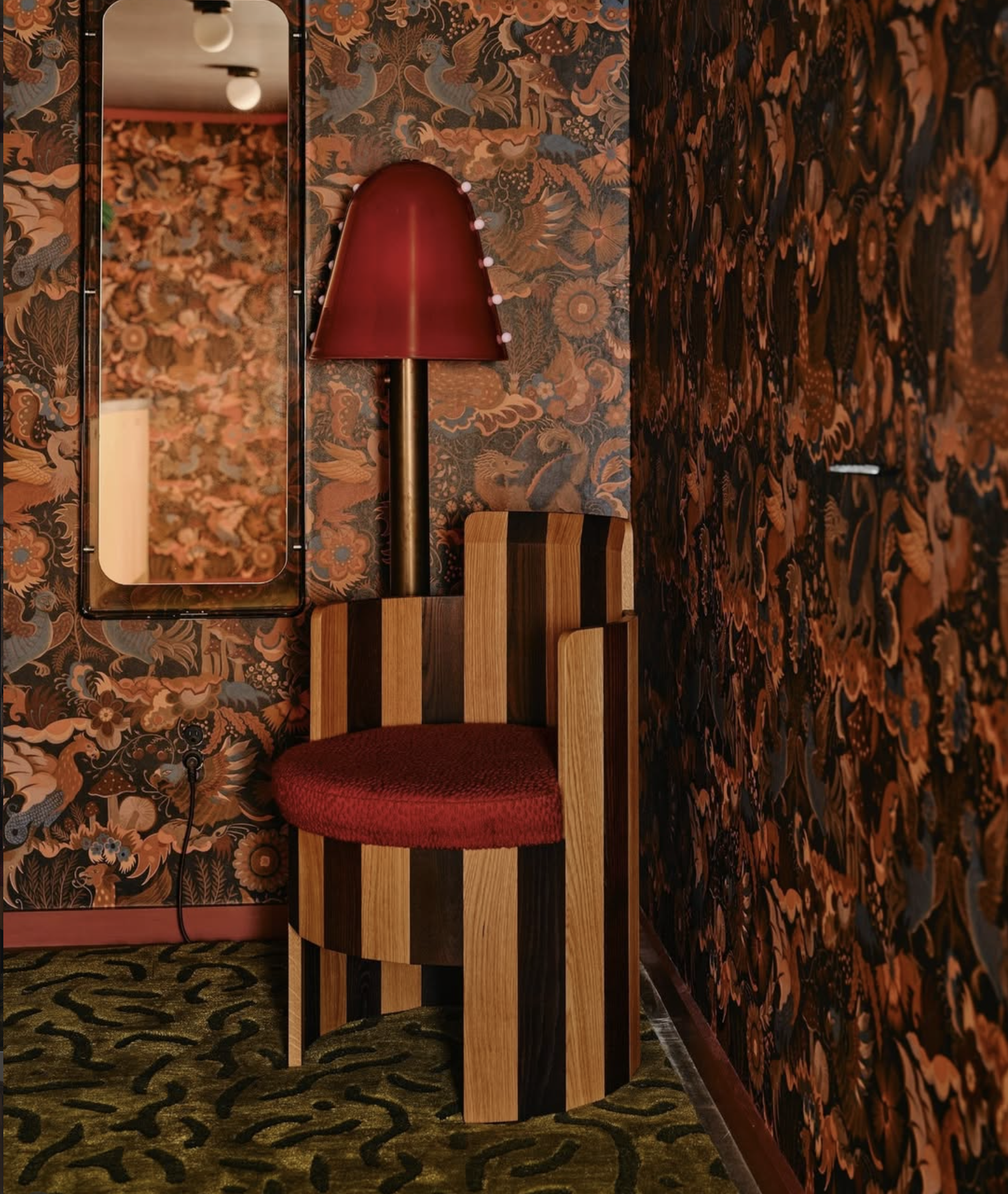 COOPERAGE CHAIR - UPHOLSTERED par Fort Standard