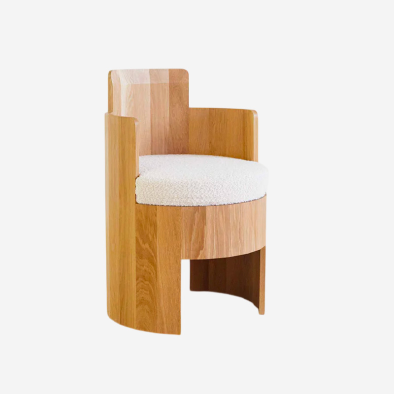 COOPERAGE CHAIR - UPHOLSTERED par Fort Standard