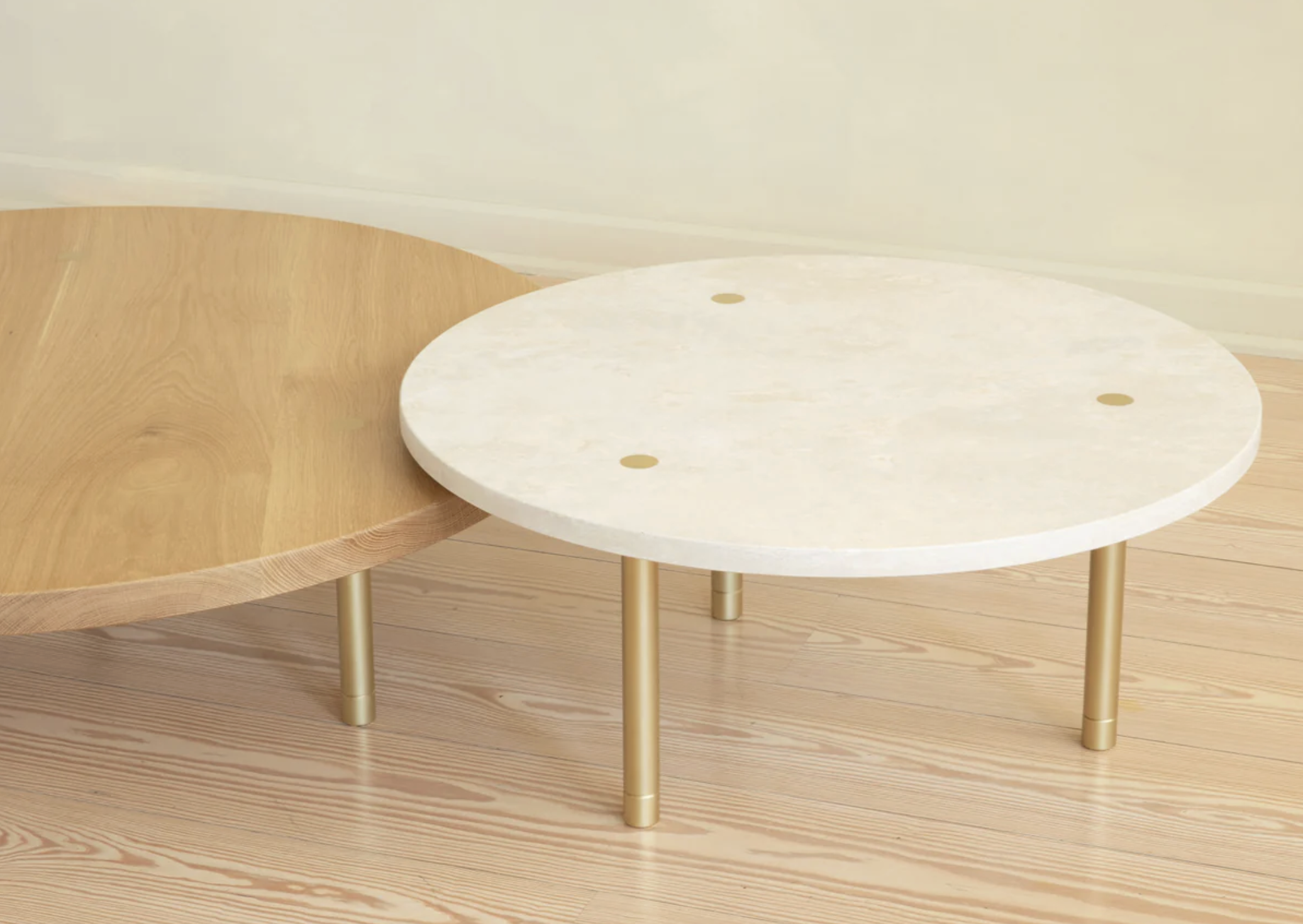 NESTING STRATA COFFEE TABLE par Fort Standard