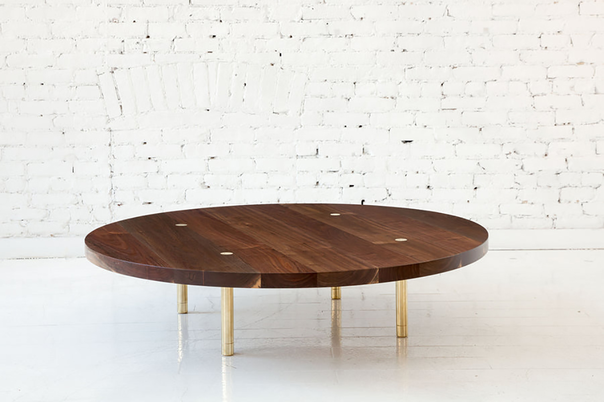 STRATA COFFEE TABLE - ROUND par Fort Standard