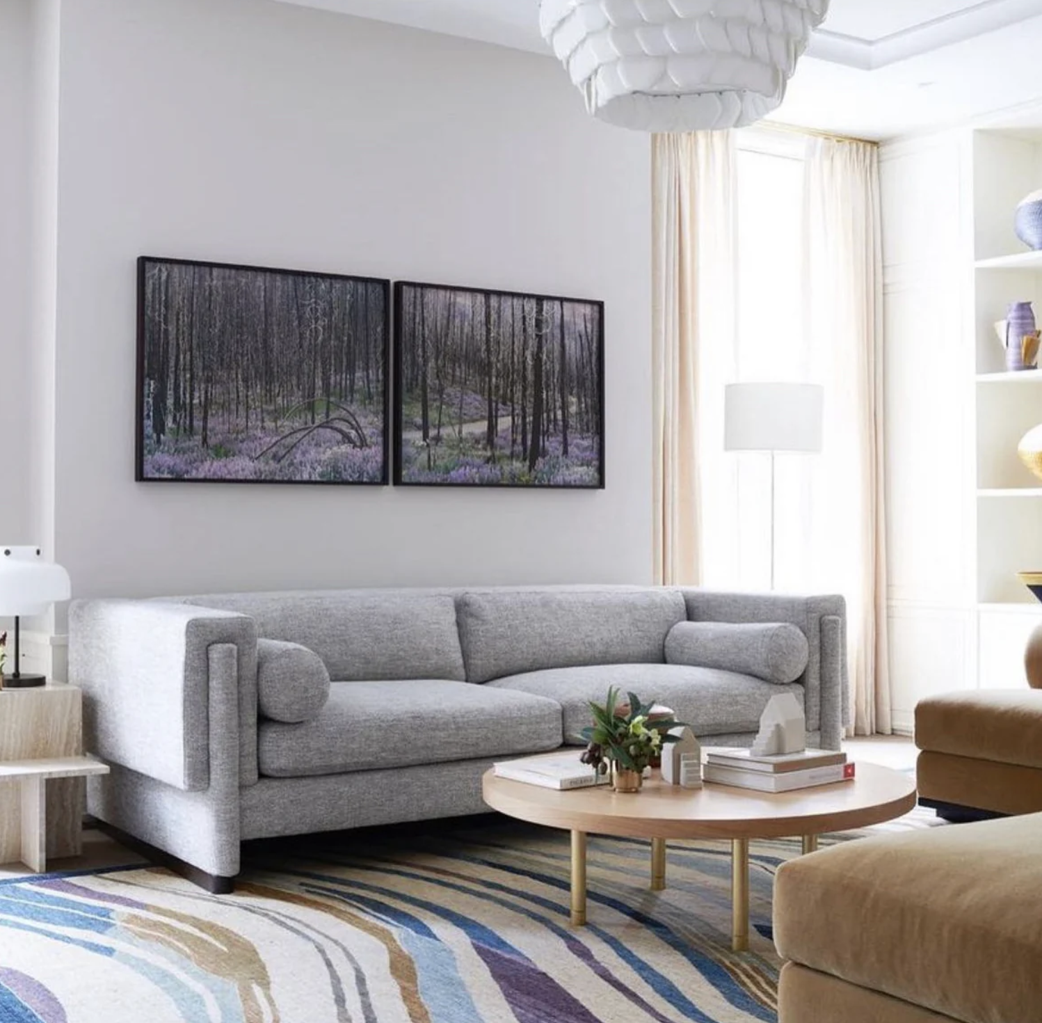 STRATA COFFEE TABLE - ROUND par Fort Standard