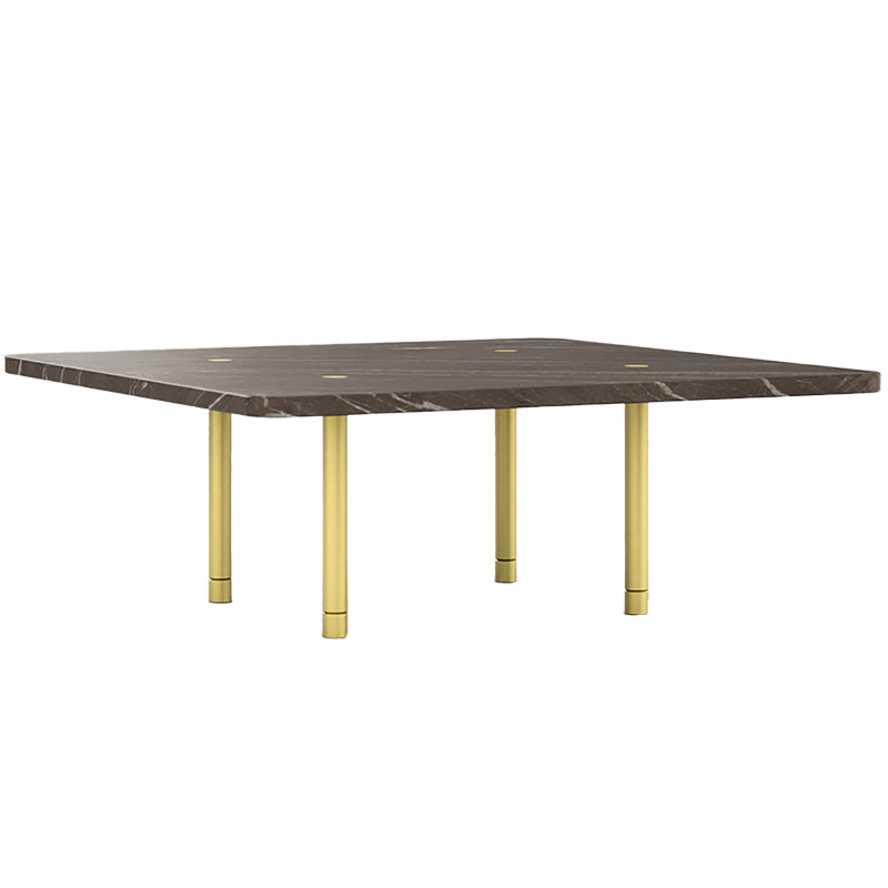 STRATA COFFEE TABLE - STONE/SQUARE & RECTANGLE par Fort Standard