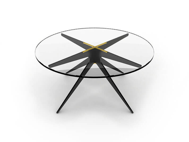 DEAN ROUND COFFEE TABLE par Gabriel Scott