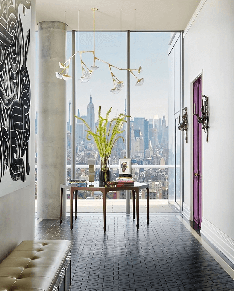 MYRIAD LONG CHANDELIER 12 par Gabriel Scott