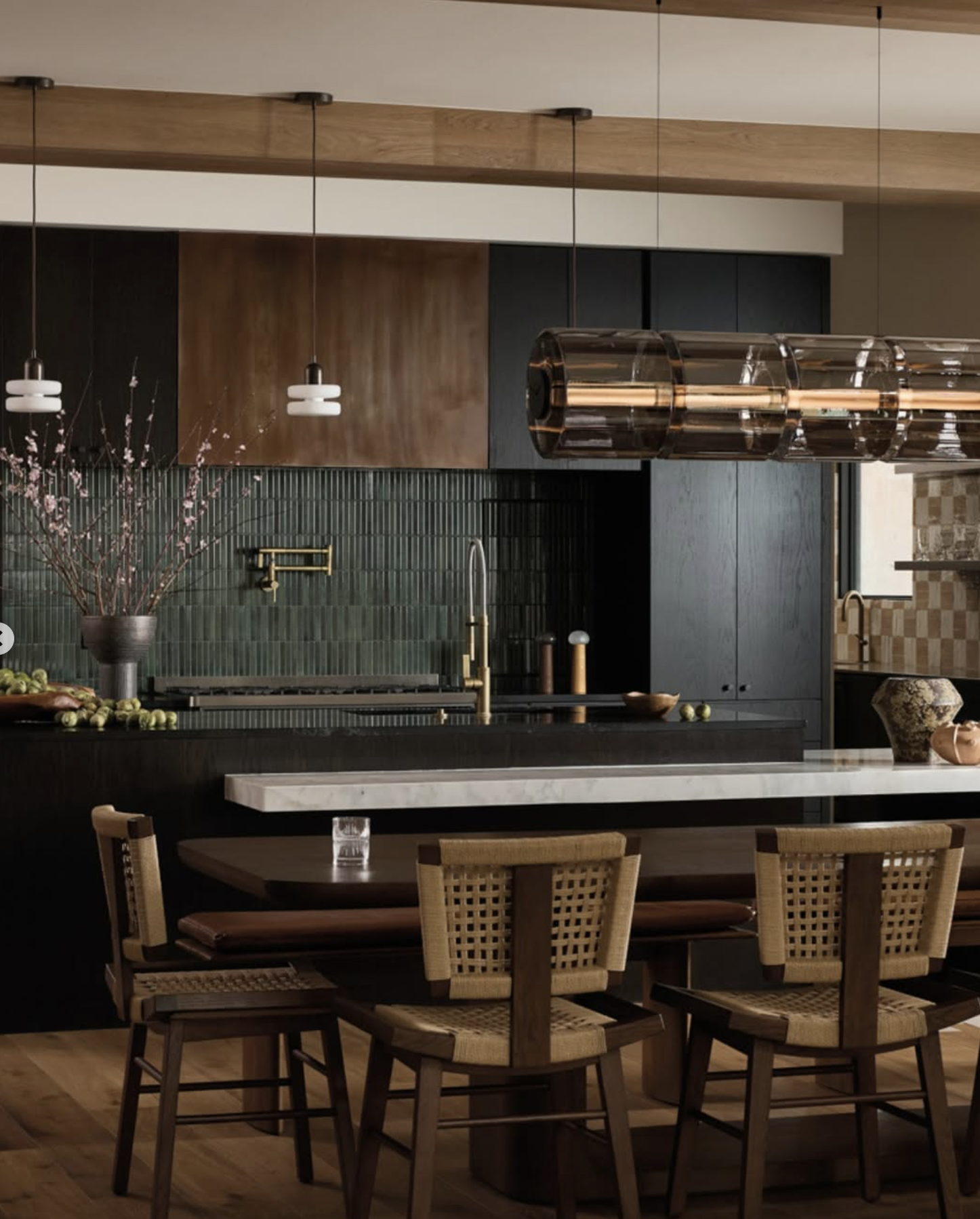 DOUBLE PUCK PENDANT par IN COMMON WITH