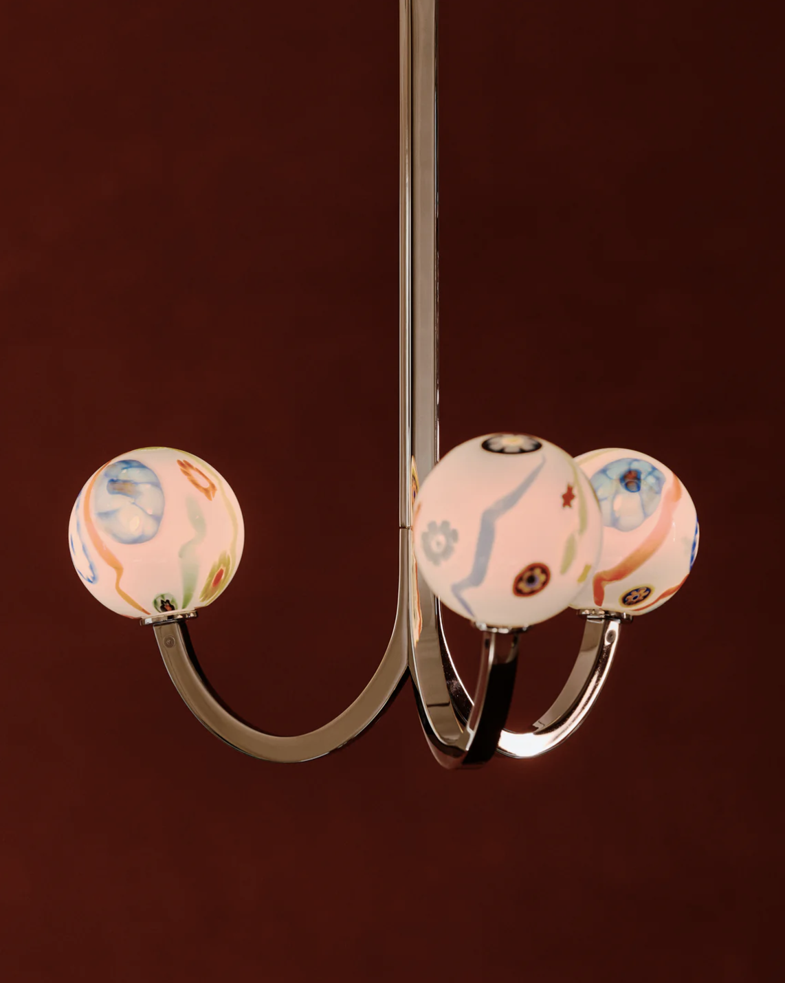 MURANO GLASS COSMOS CHANDELIER par IN COMMON WITH