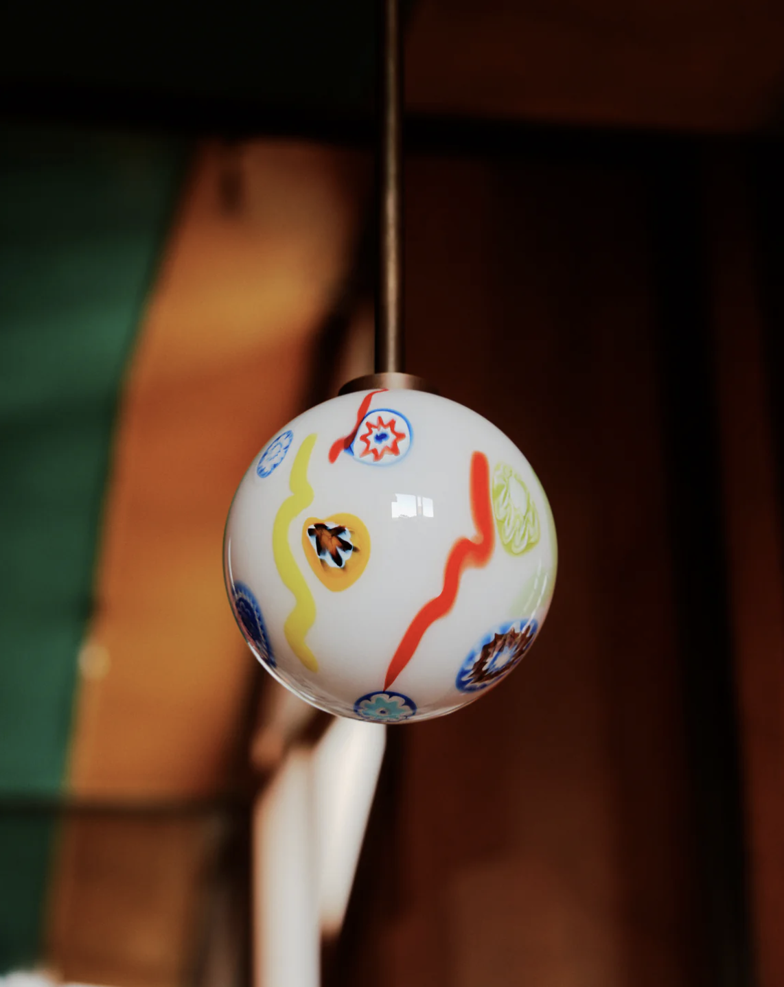 MURANO GLASS ORB PENDANT par IN COMMON WITH