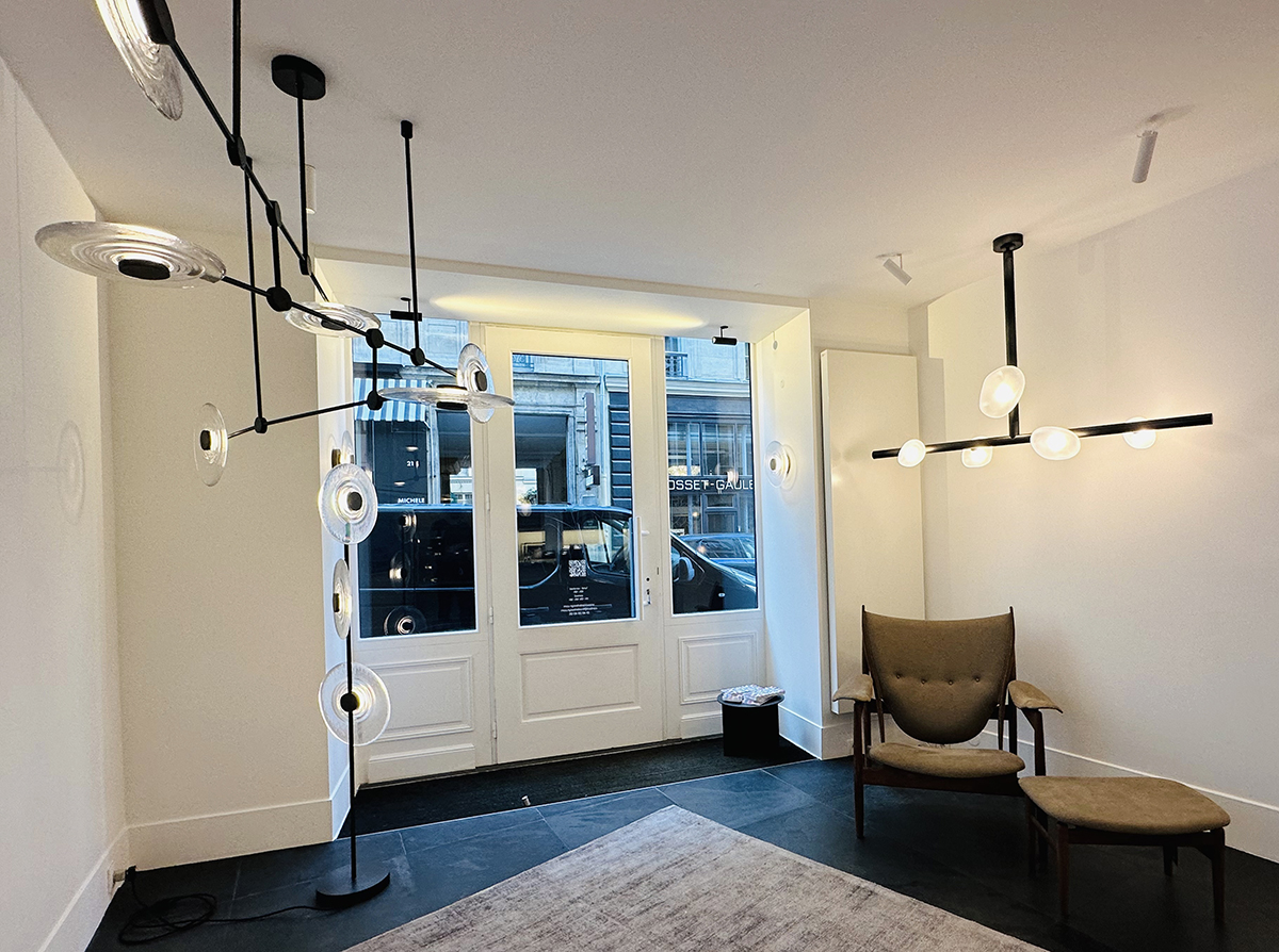 MATTER CHANDELIER SINGLE STEM par John Pomp