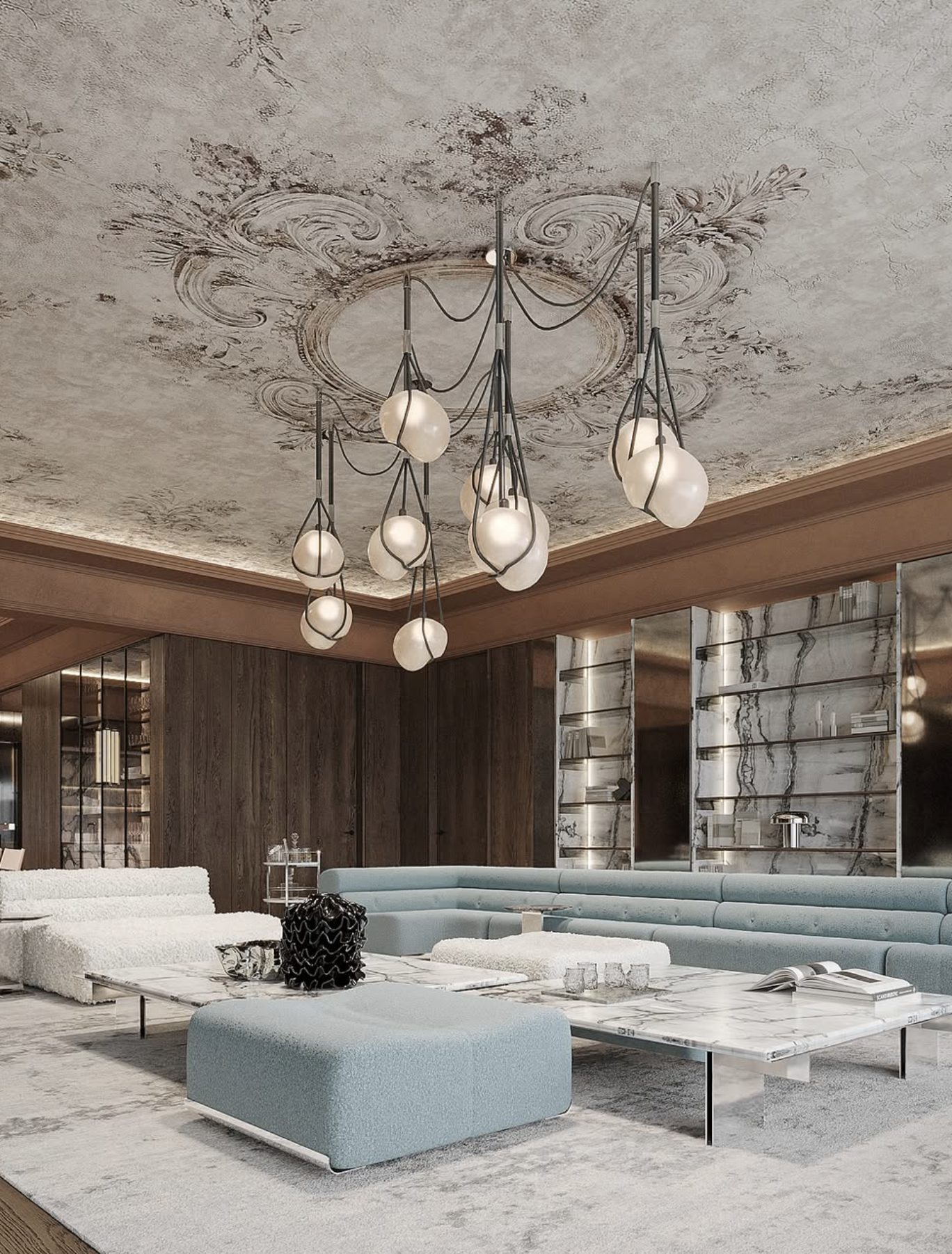 MELT CHANDELIER par John pomp