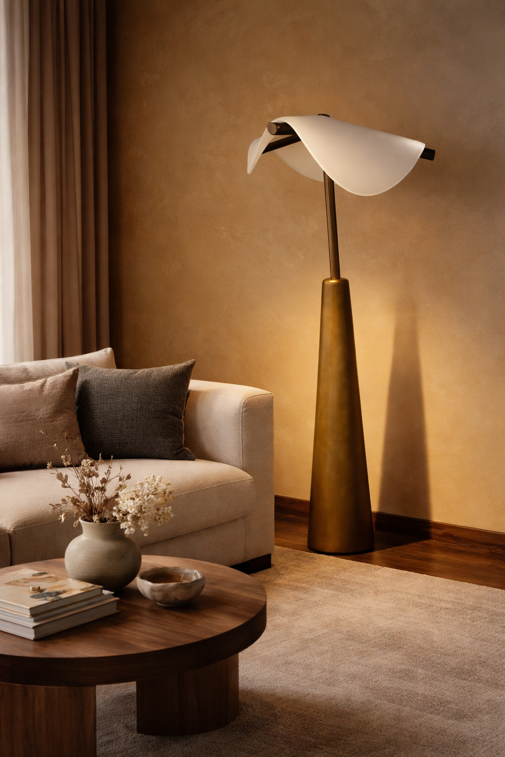 SLUMPED FLOOR LAMP par John pomp
