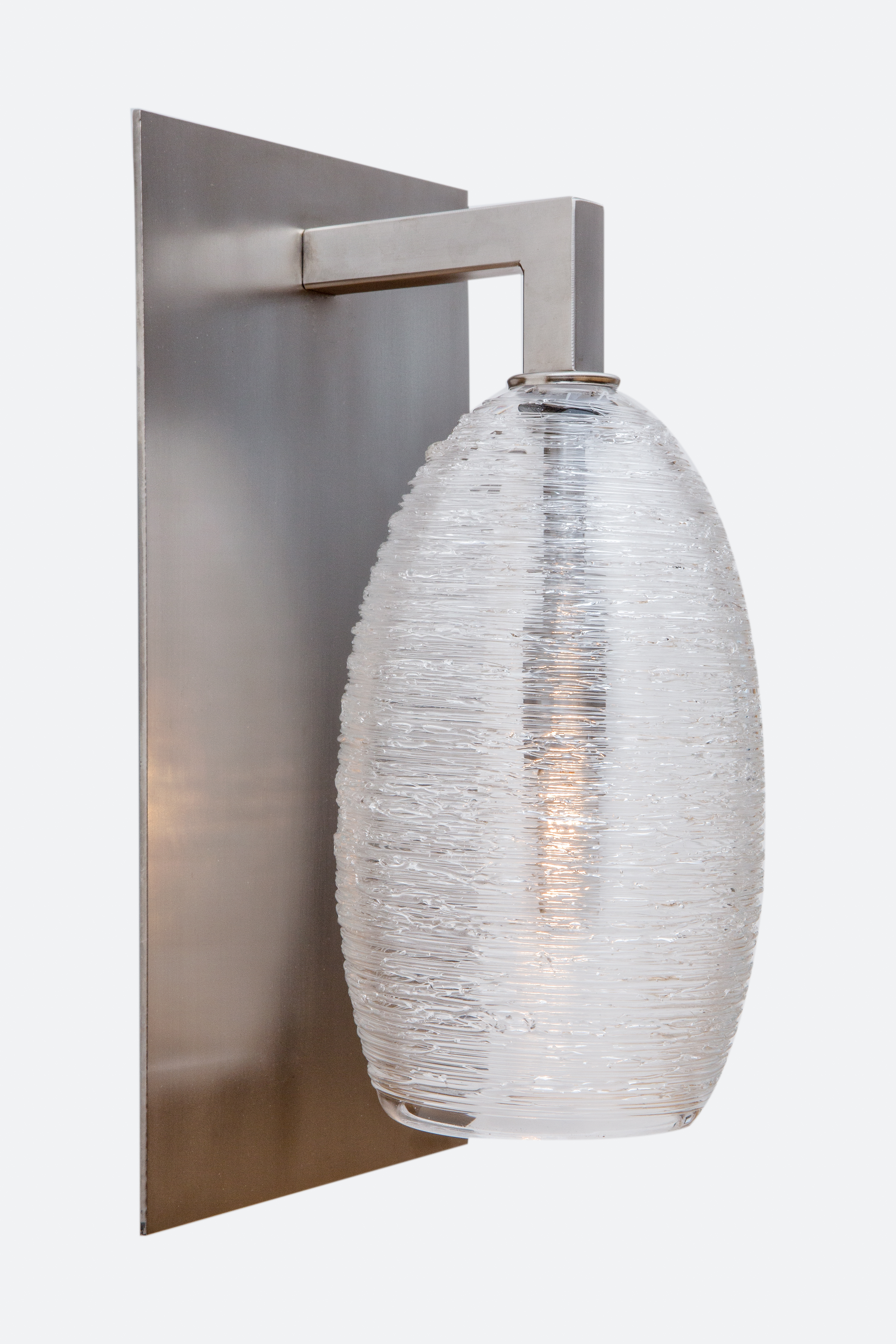 SPUN THREAD SCONCE par JOHN POMP