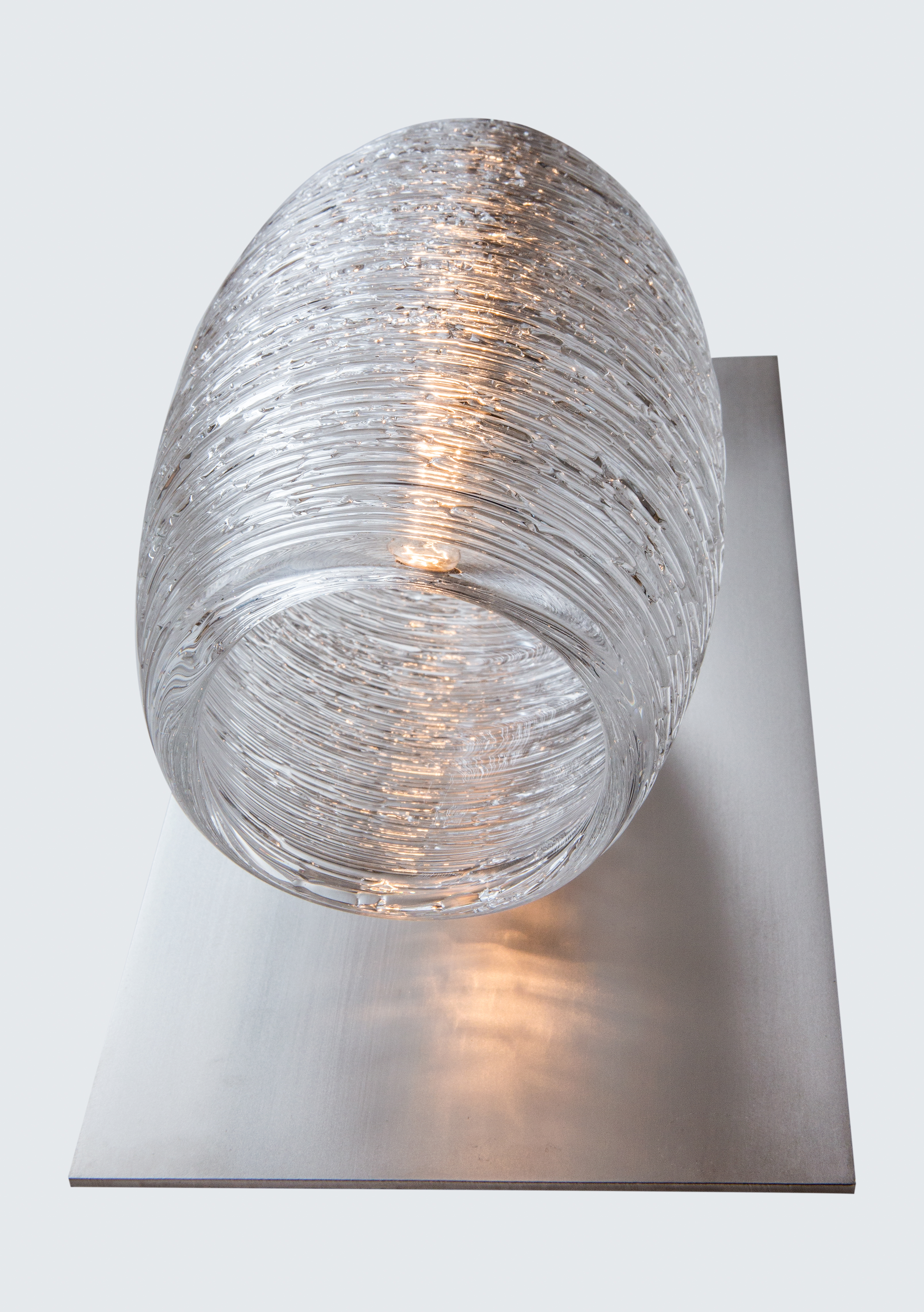 SPUN THREAD SCONCE par JOHN POMP