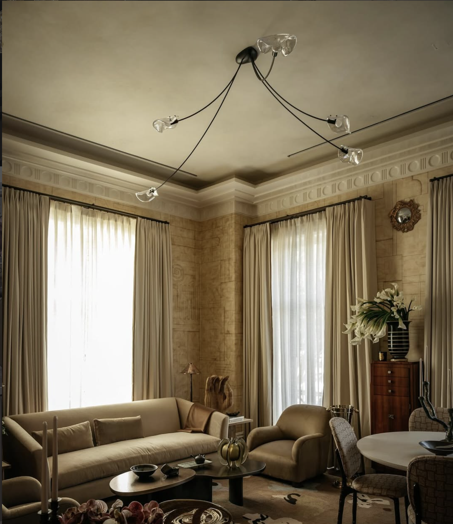 TIDAL CHANDELIER par JOHN POMP