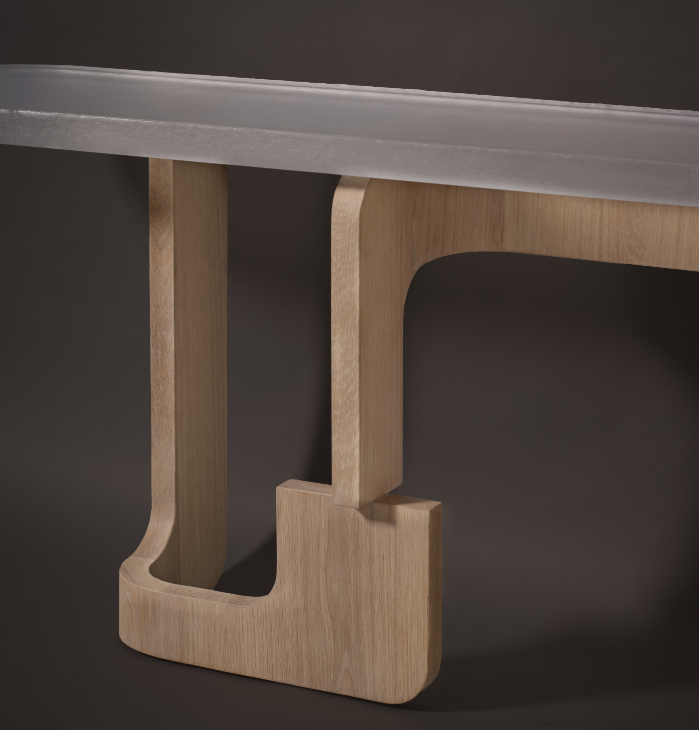 UNEARTHED CONSOLE TABLE par JOHN POMP