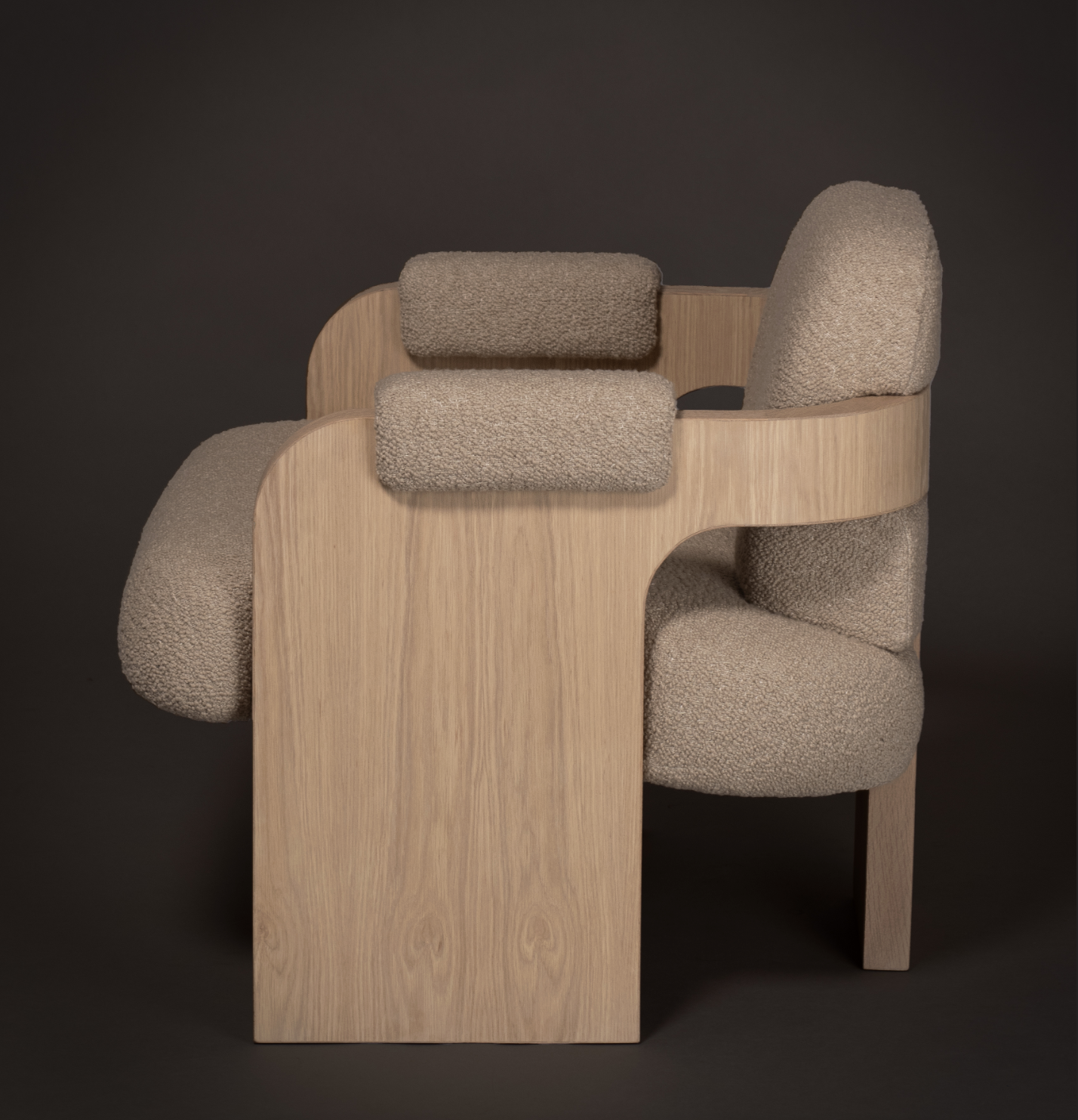 UNEARTHED LOUNGE CHAIR par JOHN POMP