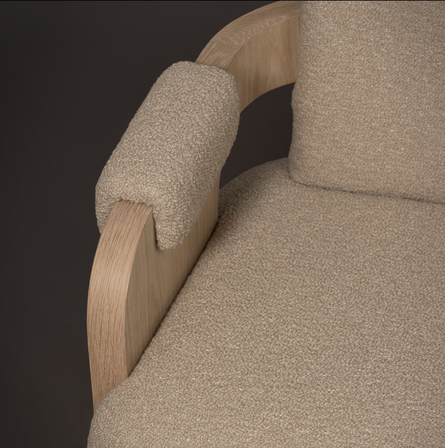 UNEARTHED LOUNGE CHAIR par JOHN POMP