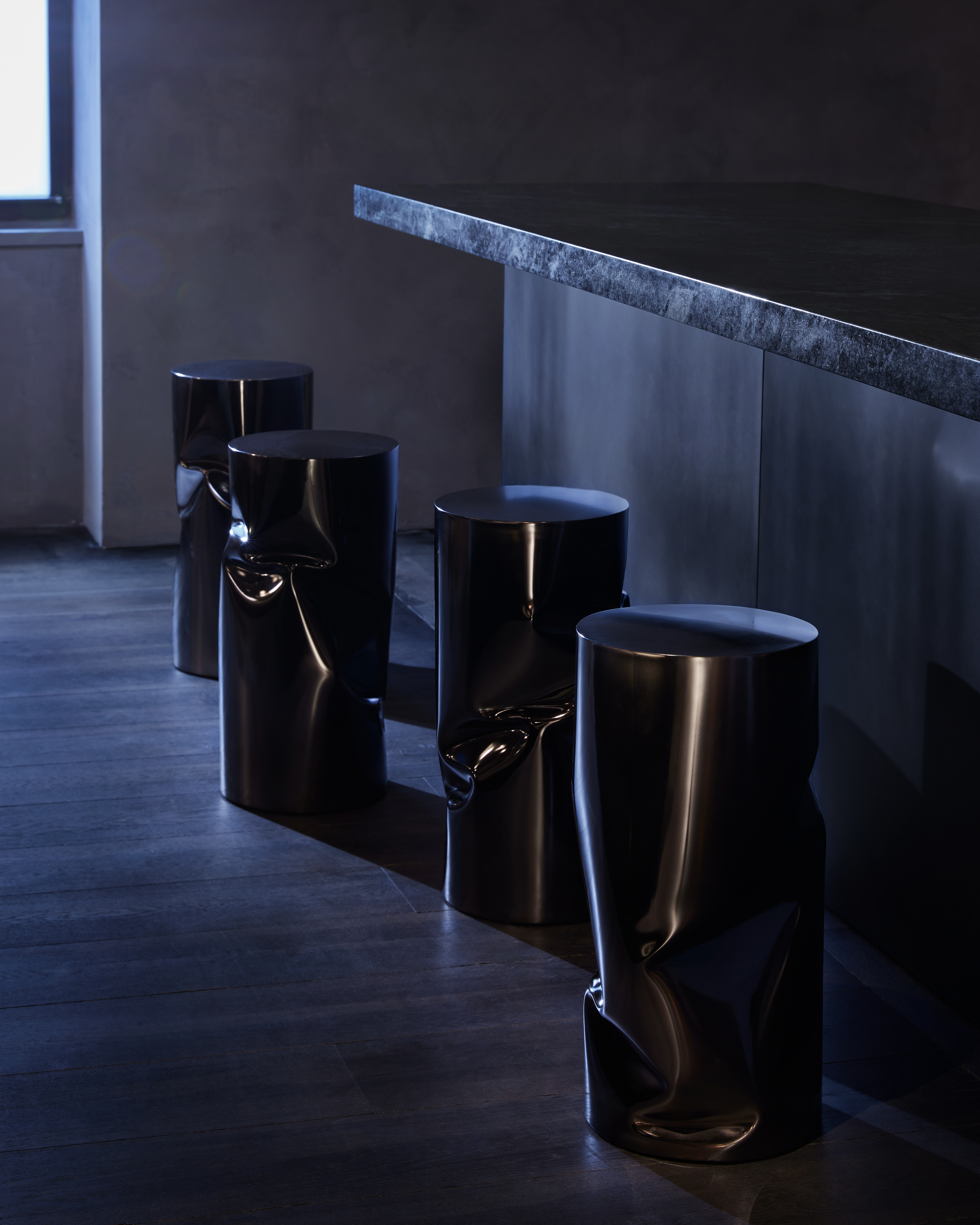 WARP STOOL CHAIR par JOHN POMP