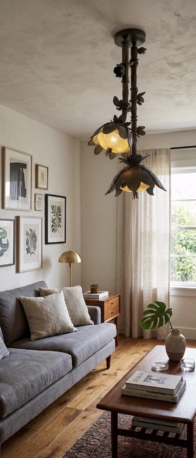 NIGHT BLOOMS PENDANT 02 par LGS STUDIO