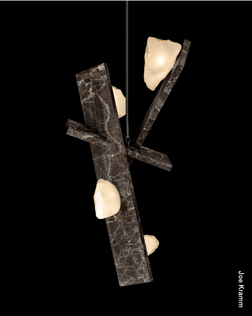 ANDROMEDA CHANDELIER 4 LIGHT par Lindsey Adelman